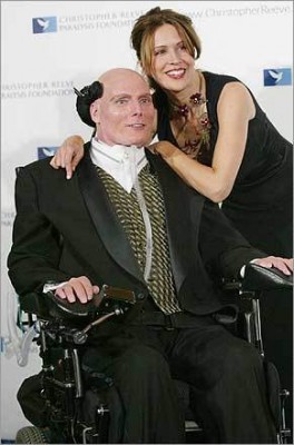 Ο Κρίστοφερ Ριβ και η σύζυγός του, Ντέινα