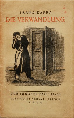 Η πρώτη έκδοση του βιβλίου, η Μεταμόρφωση, στα γερμανικά.
