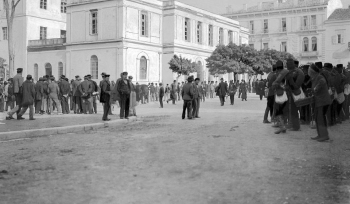 Αθήνα, 8 Νοεμβρίου 1901, φοιτητικές αναταραχές κατά τα "Ευαγγελικά".