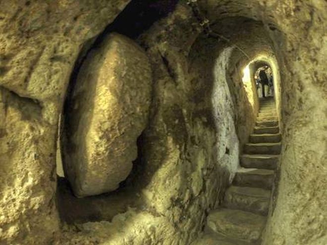 Cappadikia_ Derinkuyu underground city 1