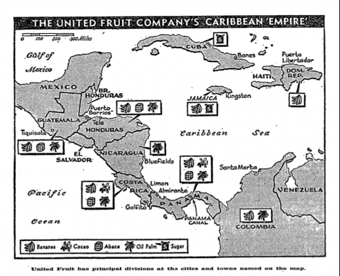 Χάρτης με την "αυτοκρατορία" της εταιρείας