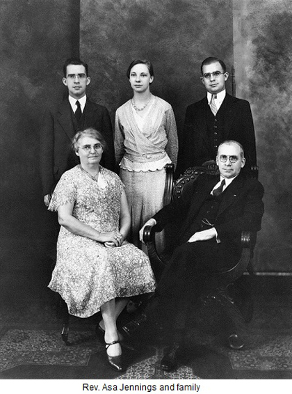 O Τζένιγκς με την οικογένεια του