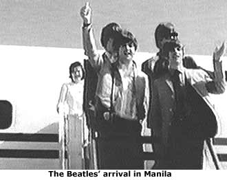 Οι Beatles ταξίδεψαν στις Φιλιππίνες τον Ιούλιο του 1966, ένα ταξίδι που αποδείχθηκε τραυματική εμπειρία για το διάσημο γκρουπ.
