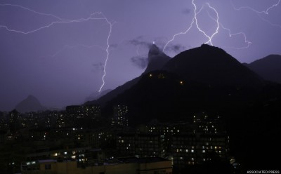 Brazil Rio Storm