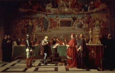 Ο Γαλιλέος μπροστά στην Ιερά Εξέταση.