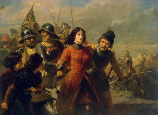 Η σύλληψη της Ζαν ντ' Αρκ από τους άντρες του Φιλίππου της Βουργουνδίας.