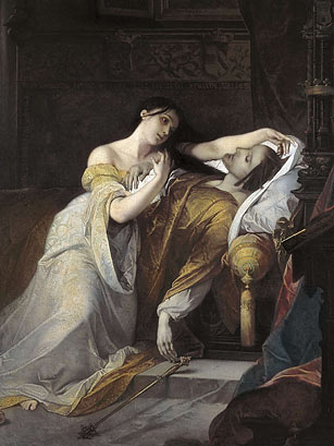Η Ιωάννα θρηνεί το θάνατο του Φιλίππου.