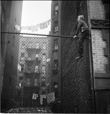 "Στον φράχτη" από τη  συλλογή "Οι λούστροι", (1947)