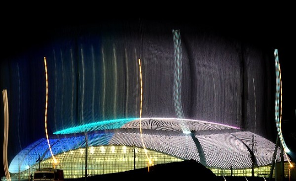 «Bolshoi» Ice Dome Χωρητικότητα: 12.000 Θα φιλοξενήσει: Τους αγώνες του χόκεϊ επί πάγου.