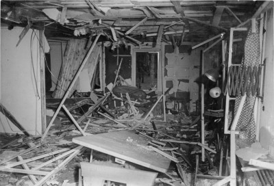 Το δωμάτιο μετά την έκρηξη