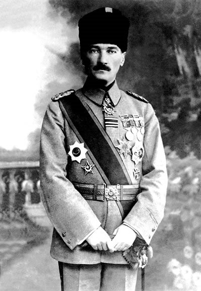 Ο Κεμάλ το 1918