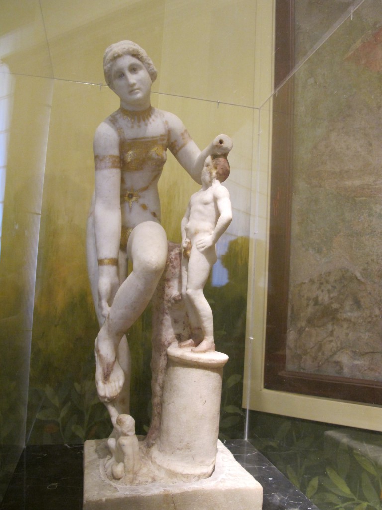 Η διάσημη Αφροδίτη με Μπικίνι (Οικία της Julia Felix ή Casa della Venere in Bikini, Πομπηία, 1ος αι. μ.Χ.)