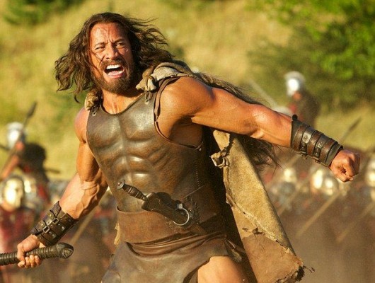 Ο Ντουέιν Τζόνσον ως Ηρακλής