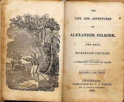 Βιβλίο του 1835. Ο πραγματικός Ροβινσώνας Κρούσος 