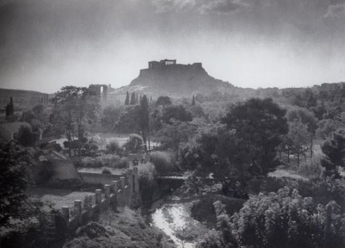 Ο Ιλισός το 1910 περίπου στο ύψος της Καλιρρόης.