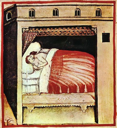 Medieval bed