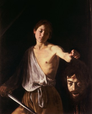 Ο Δαυίδ με το κεφάλι του Γολιάθ