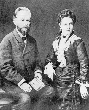 Ο Τσαϊκόφσκι και η σύζυγός του