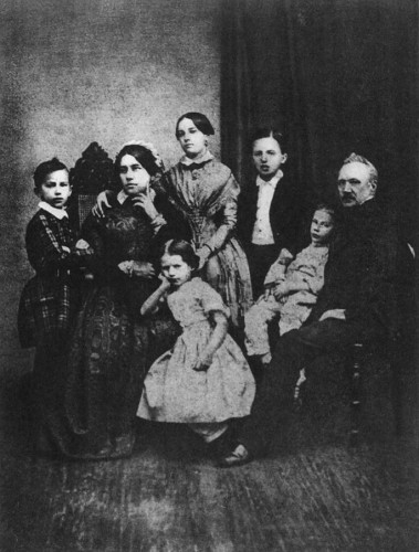Η οικογένεια Τσαϊκόφσκι το 1848