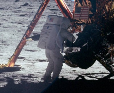 Armstrong on the Moon