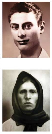 Ο Πέτρος Πέτρουλας, ο μοναδικός εν ζωή αδελφός της κ. Δήμητρας, στα νιάτα του. Μοιάζει, σύμφωνα με μαρτυρίες, στον πατέρα τους, Σωτήρη. Η Μαριγούλα Πέτρουλα, μητέρα της κ. Δήμητρας, δολοφονήθηκε το 1946 από χίτες στην αυλή του σπιτιού της στο Μοναστήρι Λακωνίας μαζί με δύο κόρες της και άλλους 4 συγγενείς