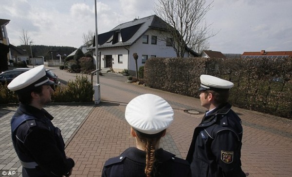 house where pilot Andreas Lubitz lived in Montabaur