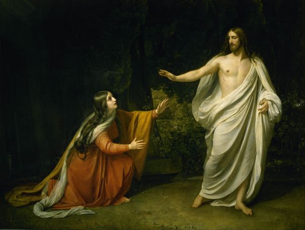 Ο Χριστός εμφανίζεται στη Μαρία Μαγδαληνή μετά την Ανάσταση
