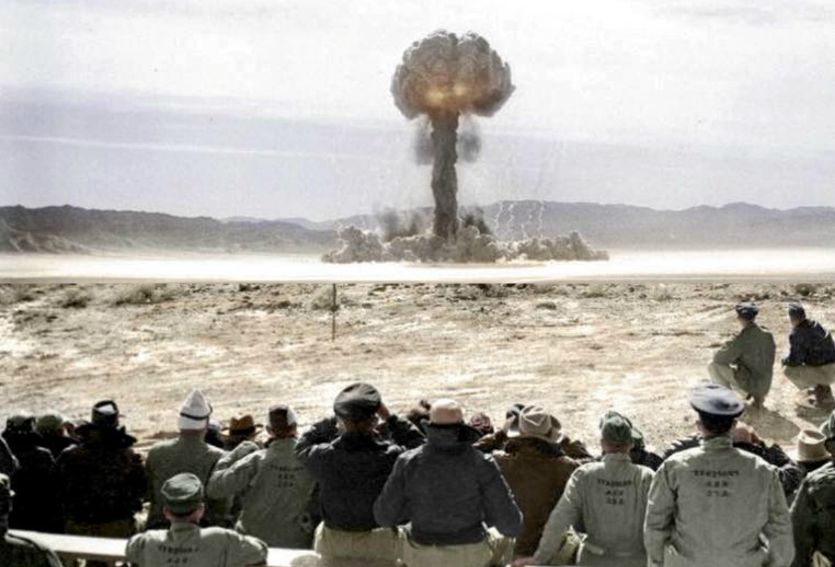 Οι Αμερικάνοι βομβάρδισαν μόλις 65 χιλιόμετρα από το Λας Βέγκας με πυρηνικά. Είπαν στους κατοίκους ότι δεν υπάρχει πρόβλημα και το “πούλησαν” ως αξιοθέατο με πάρτυ και πικ νικ!