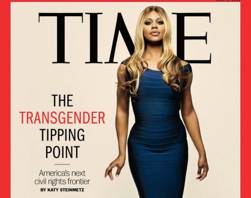 Το εξώφυλλο του περιοδικού "Time" με τη Λαβέρν Κοξ