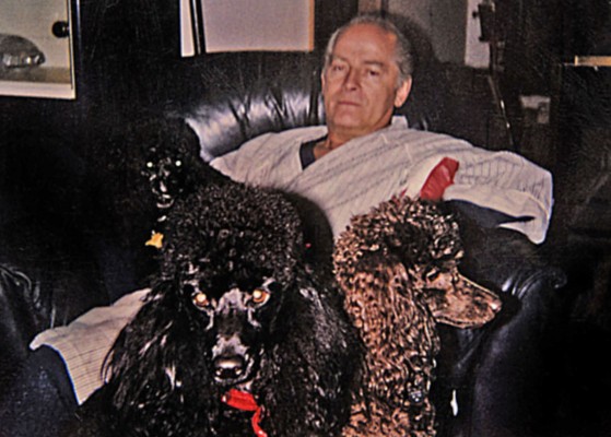 James 'Whitey' Bulger with dogs- unknown date