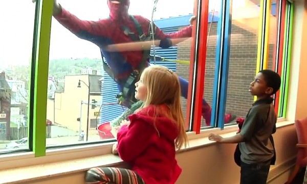 2Superheroes drop in for spring cleaning