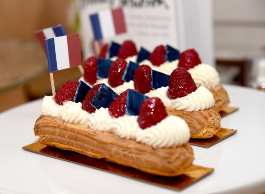 BEVERLY HILLS, CA - JULY 14:  Desserts are served at a celebration with STRIIIKE and Caudalie for "The French Beauty Solution" on Bastille Day at STRIIIKE on July 14, 2015 in Beverly Hills, California.  (Photo by Michael Buckner/Getty Images for Caudalie)