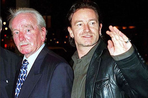PAY-Bob-Hewson-with-son-Bono-of-rock-band-U2