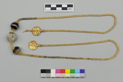Το πολύτιμο χρυσό περιδέραιο που βρέθηκε στον τάφο της Πύλου