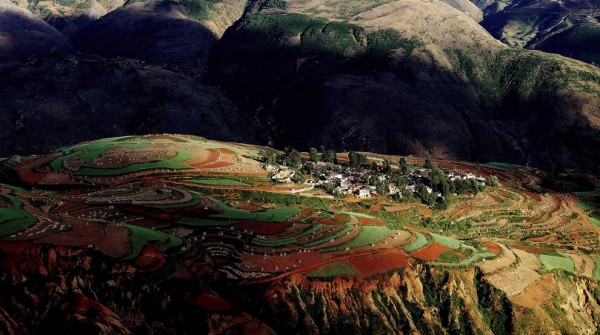 Sunset-at-Luo-Xia-Valley-Dongchuan-Yunnan