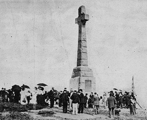 Μνημείο για τους νεκρούς Ιρλανδούς στο νησί Γκρος στο Κεμπέκ 