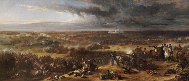 "Η μάχη του Βατερλό, 1815", Sir William 1843
