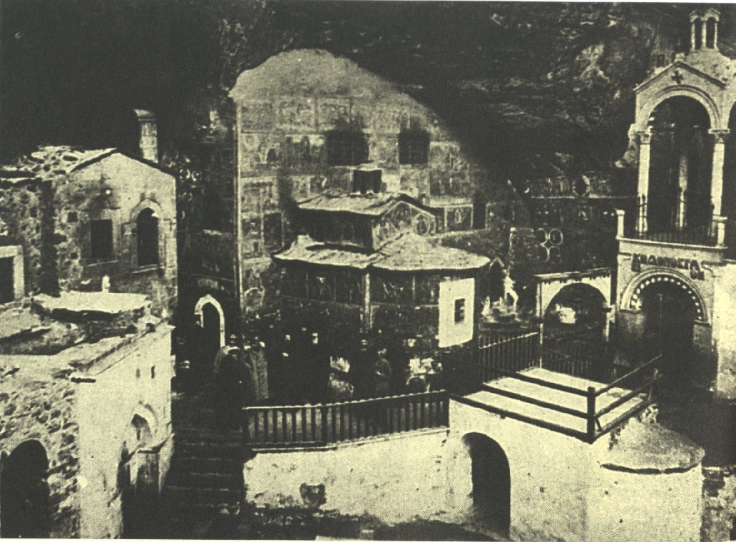 Η μονή Παναγίας Σουμελά το 1902