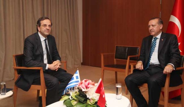 Σαμαράς και Ερντογάν συμφώνησαν ότι οι διαφωνίες των δύο χωρών στα μεγάλα θέματα, παραμένουν 