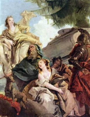 «H θυσία της Ιφιγένειας»,(18oς αιώνας), Giovanni Battista Tiepolo 