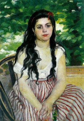 "La Bohemienne", πίνακας του Renoir
