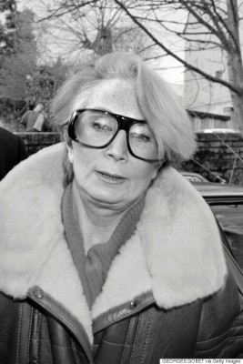 (FILES) A file picture taken on January 20, 1986 shows Fernande Grudet also known as Madame Claude looking on during her trial at the Court of Cahors. Mme Claude died on December 19, 2015 at the Sources hospital in Nice. She ran in the 1960s a major international prostitution network supplying the services of hundreds of elite call-girls to businessmen and politicians. / AFP / Georges GOBET (Photo credit should read GEORGES GOBET/AFP/Getty Images)