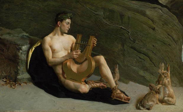 O Oρφέας με την λύρα George de Forest Brush - Orpheus, 1890