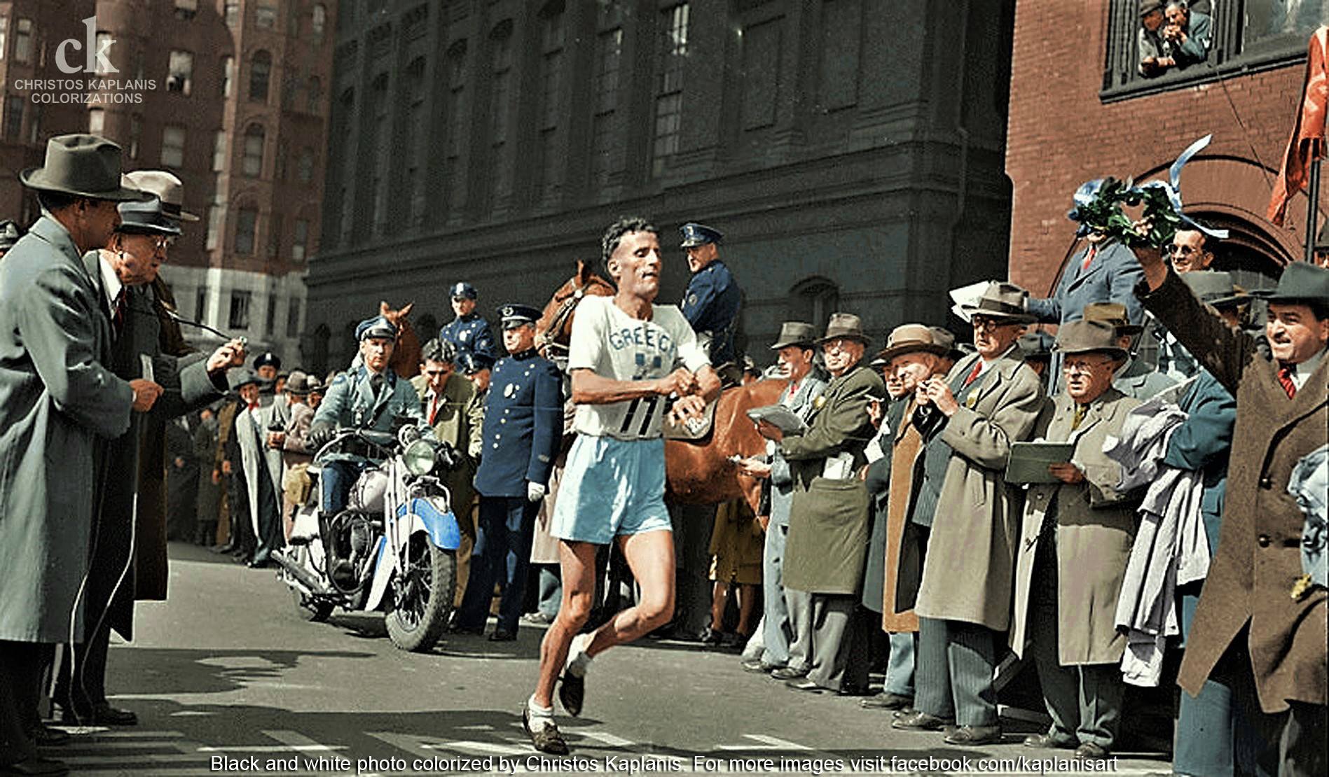 Ήρθα να τρέξω για 7 εκατομμύρια πεινασμένους Έλληνες". Στέλιος Κυριακίδης,  ο δρομέας που νίκησε το 1946 στον Μαραθώνιο της Βοστώνης και ζήτησε να  βοηθήσουν την Ελλάδα - ΜΗΧΑΝΗ ΤΟΥ ΧΡΟΝΟΥ