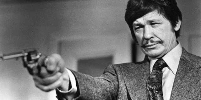 Charles Bronson in Death Wish, 1974.