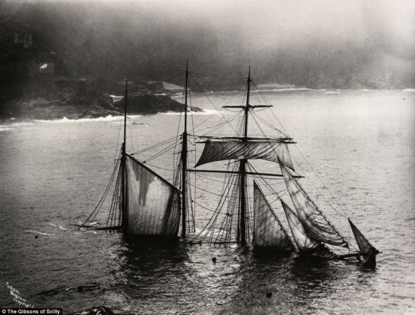Το "Mildred", ταξίδευε από το Νιούπορτ στο Λονδίνο όταν έχασε την πορεία του εξαιτίας της πυκνής ομίχλης. Προσέκρουσε στα βράχια στις 6 Απριλίου 1912. Όλο το πλήρωμα χάθηκε. 