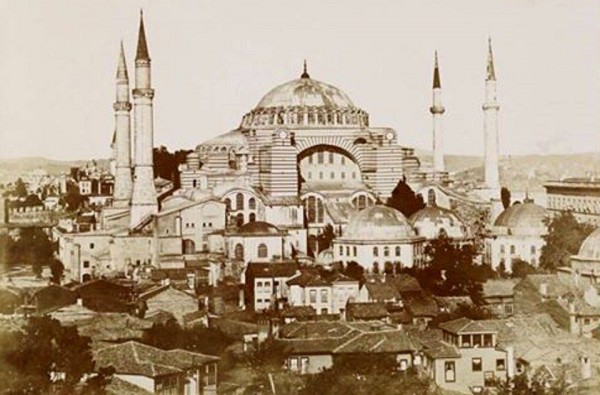 Constantinople Hagia Sophia 1890s.