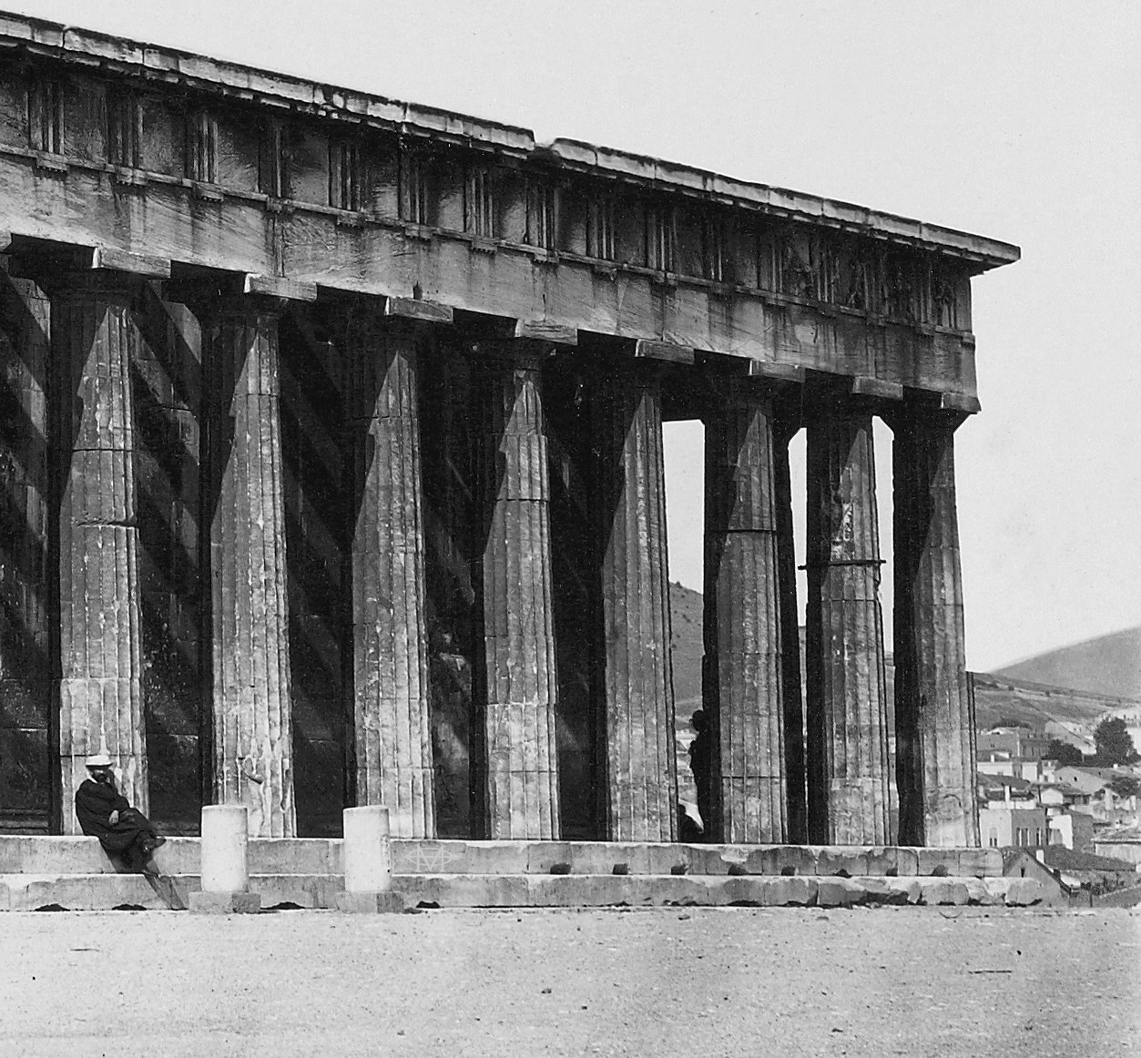 Ο ναός φωτογραφημένος από τον Felix Bonfils το 1875