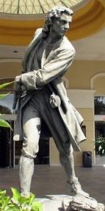 Άγαλμα του Γούντς Ρότζερς στις Μπαχάμες