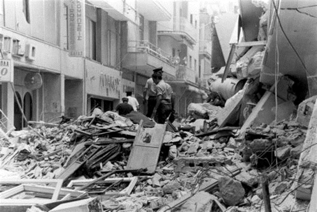 Οι καταστροφές απ' τον σεισμό